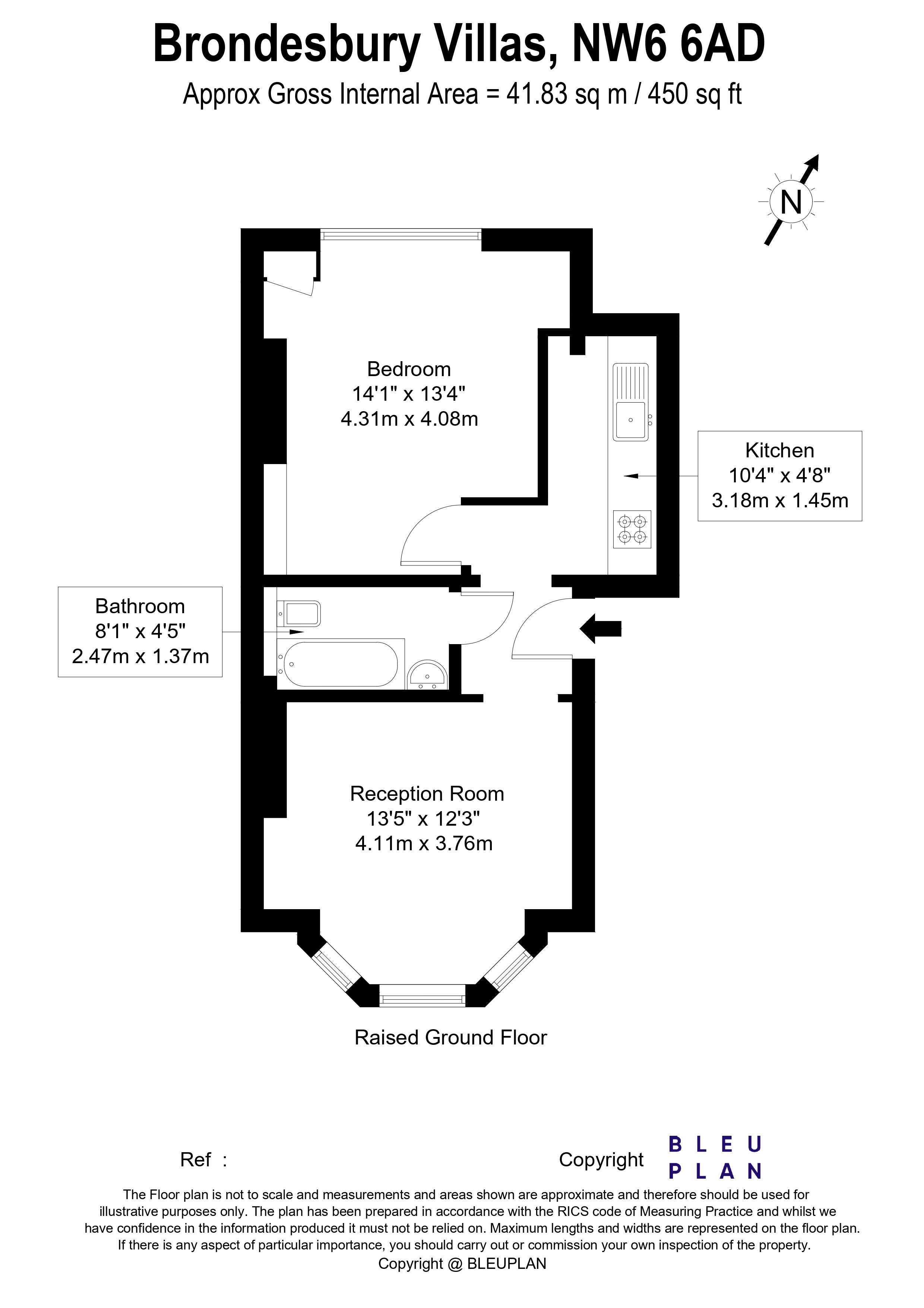 Brondesbury Villas floorplan